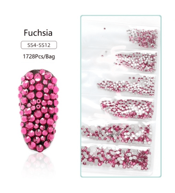 Набор страз для ногтей 