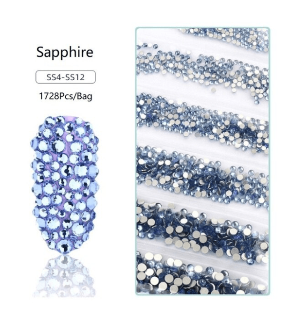 Набор страз для ногтей