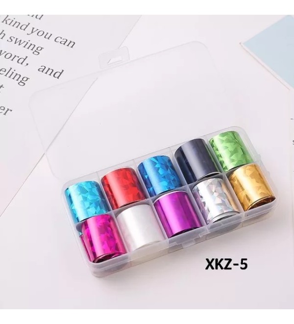 Набор фольги для дизайна ногтей