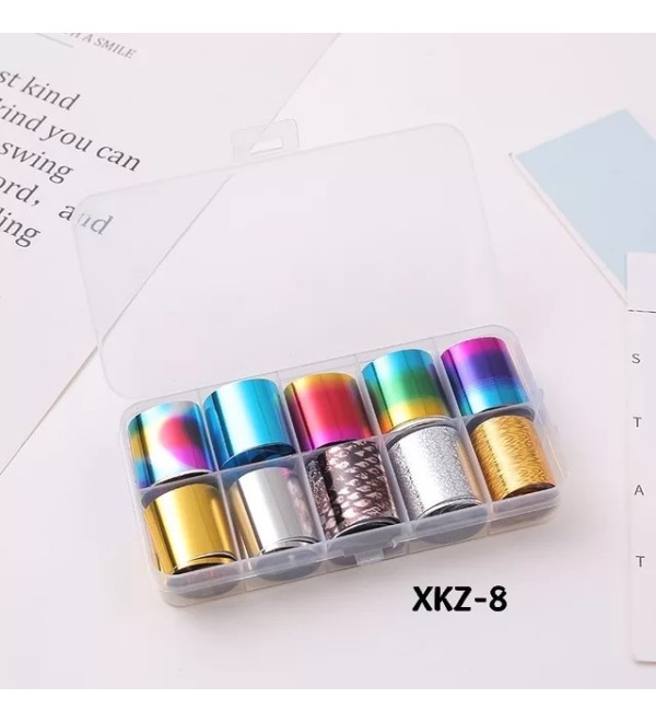 Набор фольги для дизайна ногтей