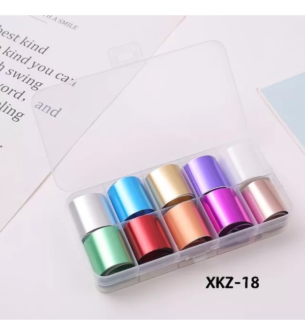 Набор фольги для дизайна ногтей