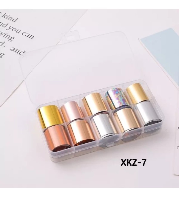 Набор фольги для дизайна ногтей