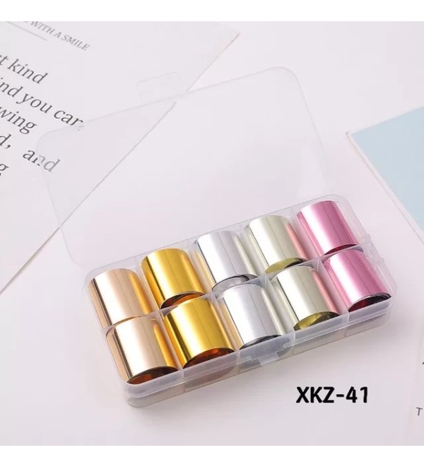 Набор фольги для дизайна ногтей