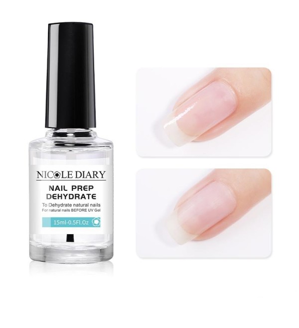 Обезжириватель-дегидратор для ногтей Nicole Diary 15 мл 