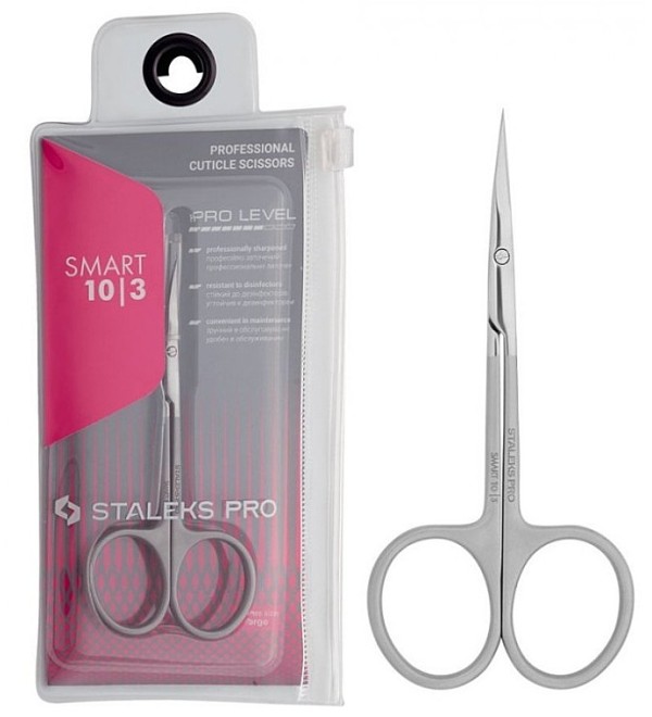 Ножницы профессиональные для кутикулы Staleks pro smart 10 type 3