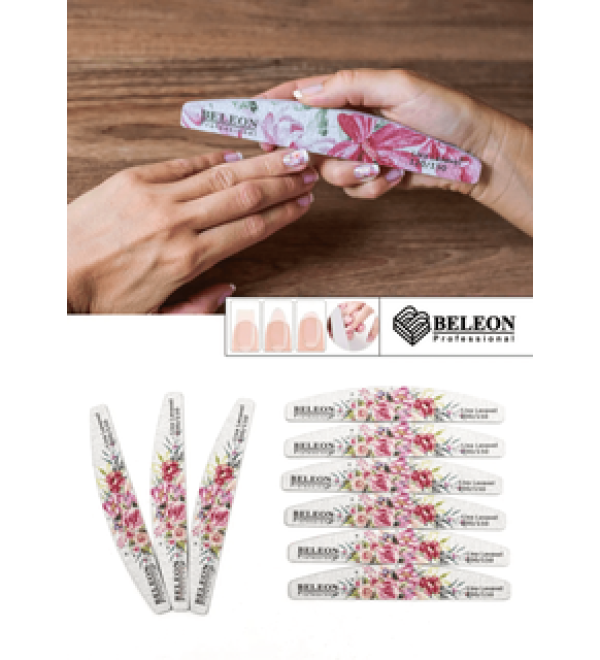 Пилочка для ногтей цветная 100/150