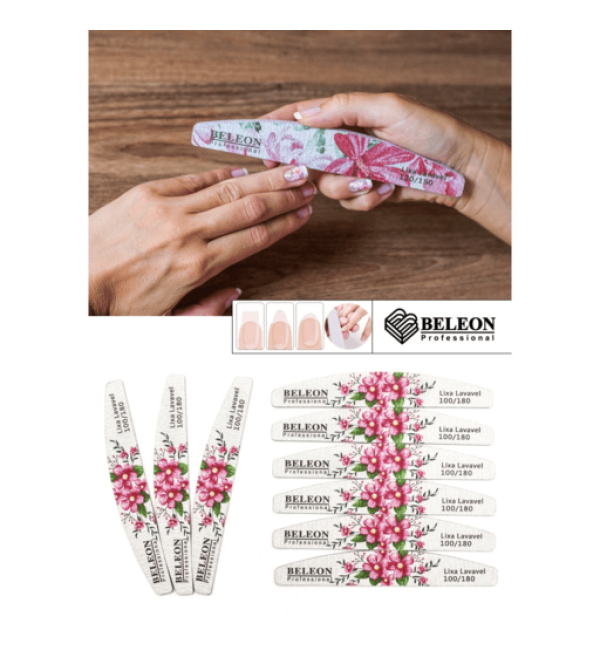 Пилочка для ногтей цветная 100/180