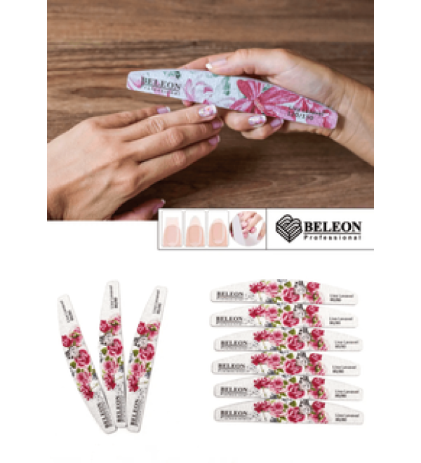 Пилочка для ногтей цветная 80/80