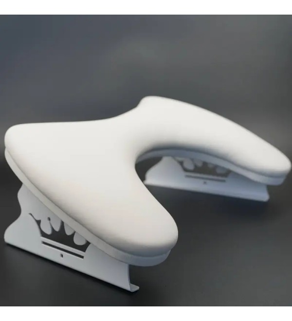 Подставка (подлокотник) для маникюра с косым наклоном Белый 