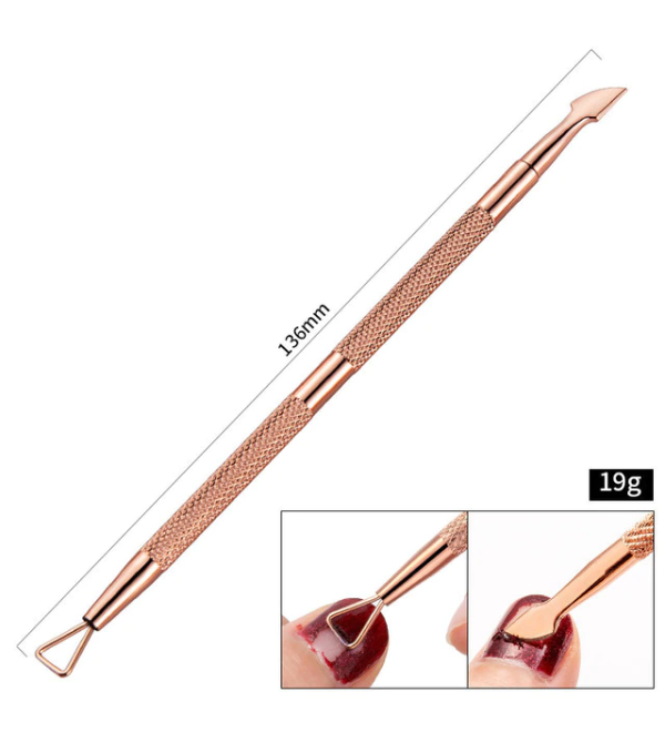 Пушер металлический для маникюра