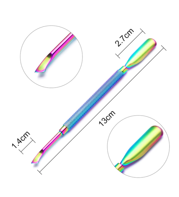 Пушер металлический для маникюра