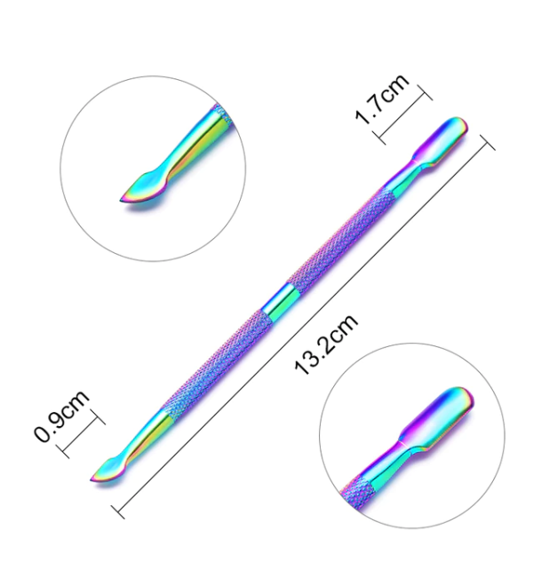 Пушер металлический для маникюра