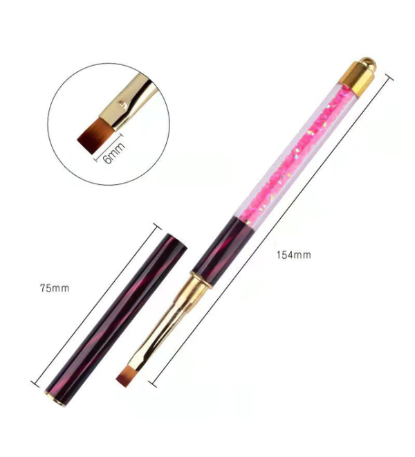 Кисть для геля Прямая