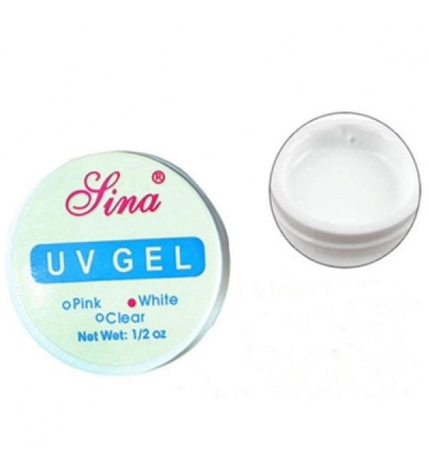 Гель для наращивания Lina Белый 15 мл