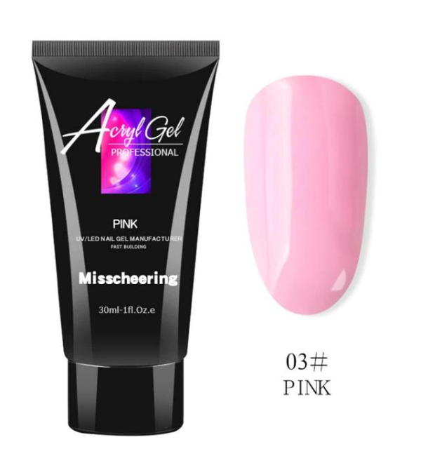 Полигель Acryl Gel №3 Pink 30 мл