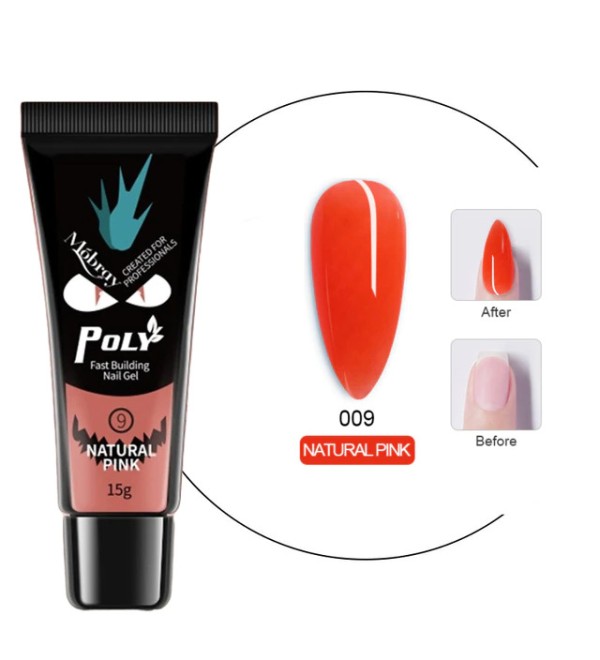 Полигель Mobray Natural Pink 15 мл