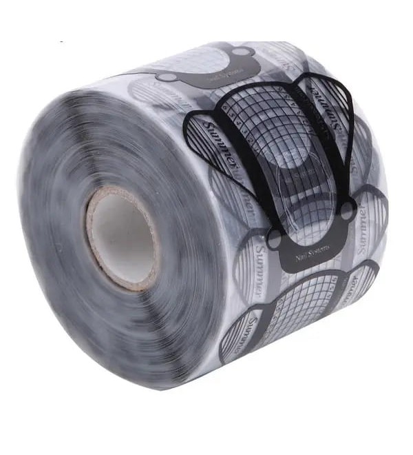 Формы для наращивания ногтей 300 шт прозрачные