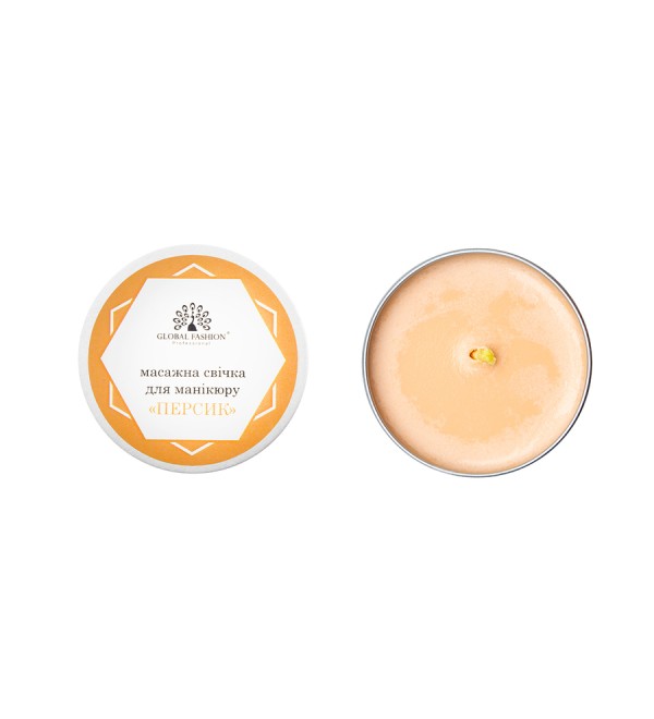 Массажная свеча для маникюра Персик