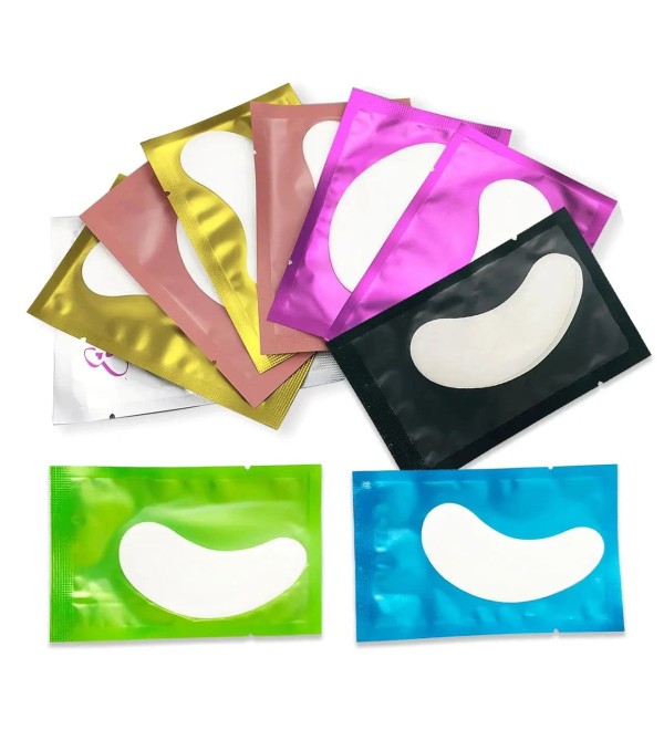 Патчи под глаза, для наращивания и ламинирования ресниц, гидрогелевые (1 пара)