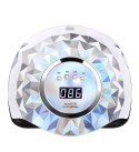 Лампа для маникюра SUN Y13 серебро 248 Вт