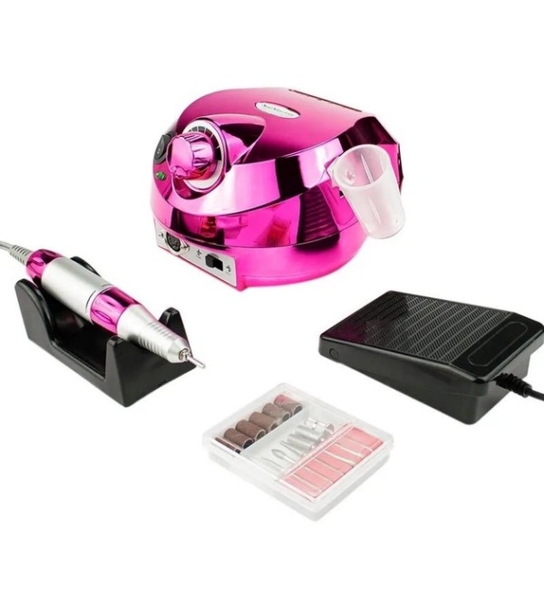 Фрезер для маникюра ZS-601 45000 об/мин 65 Вт Розовый