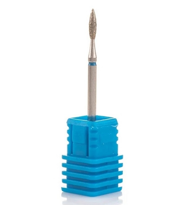 Фреза алмазная синяя Пламя 023