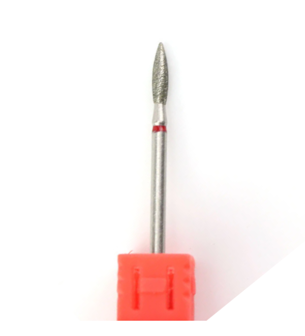 Фреза алмазная красная Пламя 025