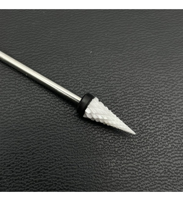Фреза керамическая острый конус Чёрная