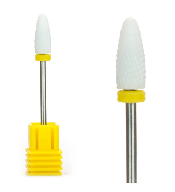 Фреза керамическая кукуруза Жёлтая с кольцом