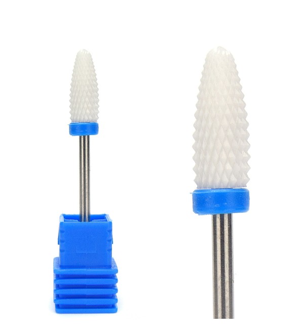 Фреза керамическая кукуруза Синяя с кольцом